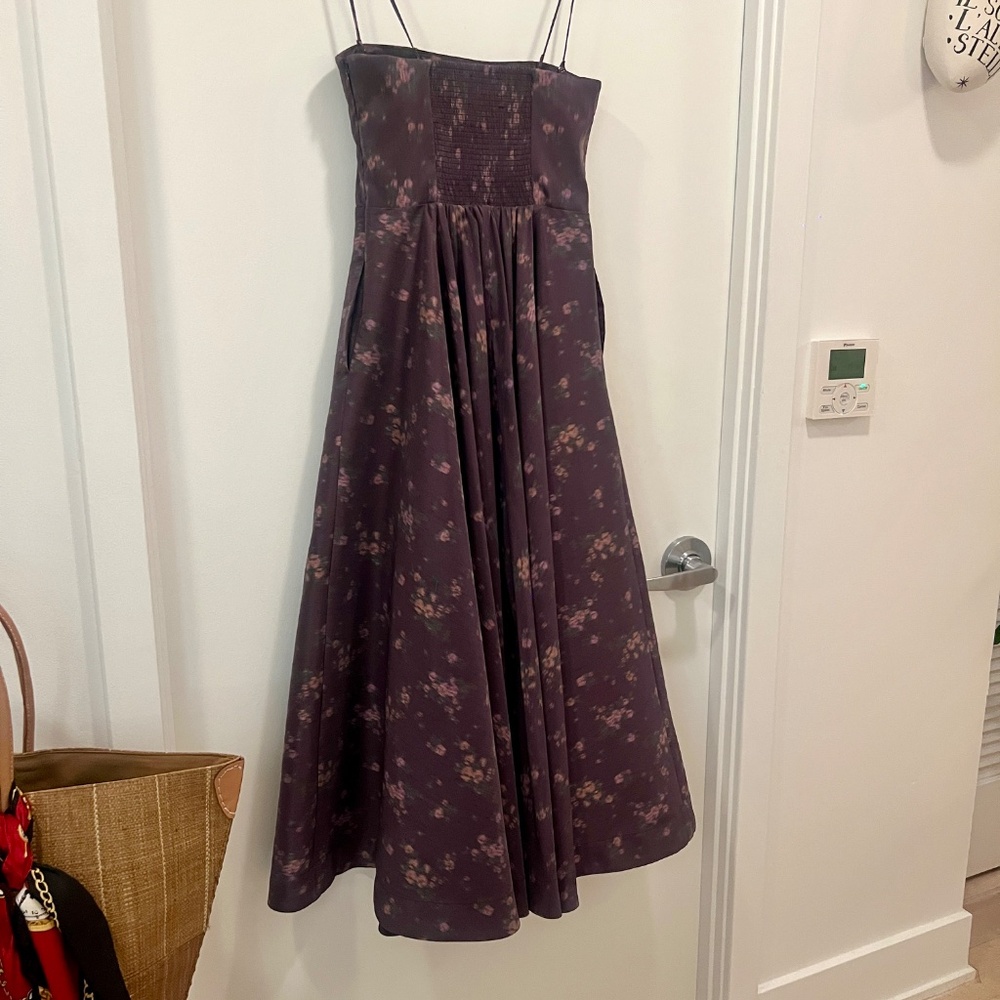 Tuckernuck Naomi Dress in Amethyst Rosette - Picture 3 of 6